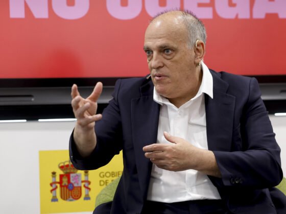 Javier Tebas se lanza contra el Real Madrid "Les falta elegancia" Imagen de archivo del presidente de LALIGA, Javier Teba. EFE/ Chema Moya
