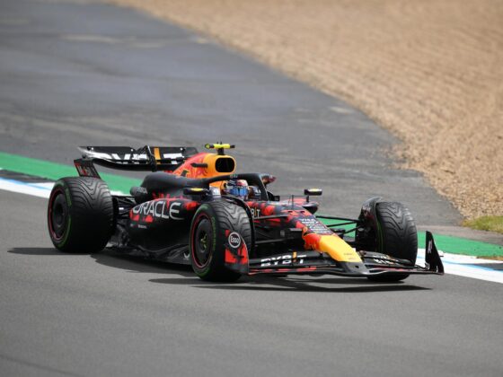 VIDEO: ¿Cómo fue el primer Gran Premio de México de la Fórmula 1? El mexicano Sergio Pérez (Red Bull) en foto de archivo de PETER POWELL/EFE/EPA/