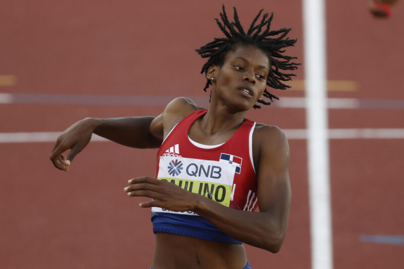 Fotografía de archivo de la atleta Marileidy Paulino de República Dominicana. EFE/ Kai Forsterling