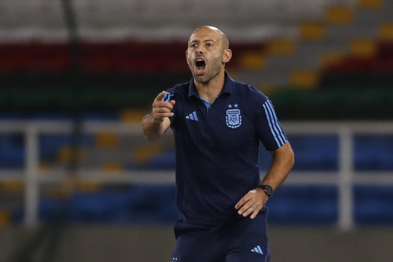 ¿Mascherano está listo? Inter Miami lo pone a prueba con Messi abordo Imagen de archivo del exfutbolista Javier Mascherano, el seleccionador sub-23 de Argentina, la selección de fútbol que es esperanza de medalla del país en los Juegos Olímpicos de París. EFE/ Ernesto Guzmán Jr.