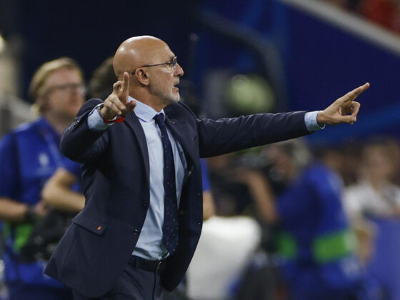 DT de España reconoce que merecían ganar la EURO 2024 Luis de la Fuente, durante el partido de semifinales. (España) EFE/Alberto Estévez