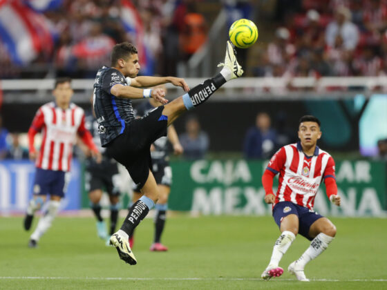 EXCLUSIVA: Querétaro sería vendido a nuevo inversor de Estados Unidos Kevin Escamilla del Querétaro, en una imagen de archivo. EFE/ Francisco Guasco