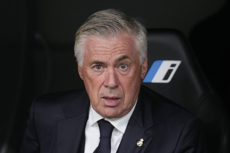 El entrenador del Real Madrid, Carlo Ancelotti en una foto de archivo. EFE/Borja Sánchez-Trillo