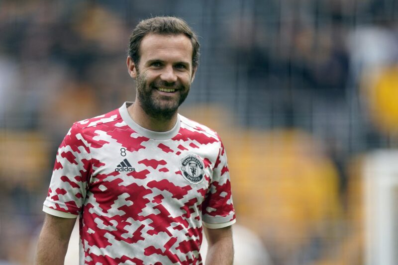 Juan Mata, como jugador del Manchester United. EFE/EPA/TIM KEETON