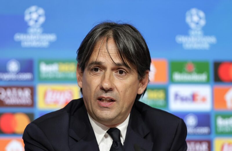 Inzaghi: "Bayern es el mejor equipo del mundo junto al Real Madrid" El italiano Simone Inzaghi, entrenador del Inter de Milán en Múnich, Alemania. EFE/EPA/RONALD WITTEK