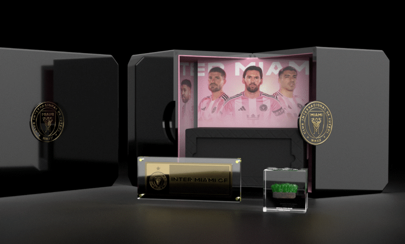 Ultra Box del céped del Chase Stadium de Inter Miami. Foto: www.freedomtodream.shop